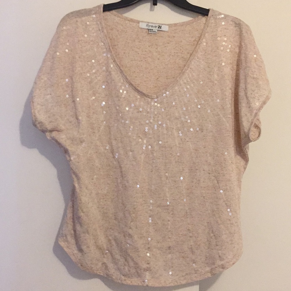 Forever 21 Sequin Top